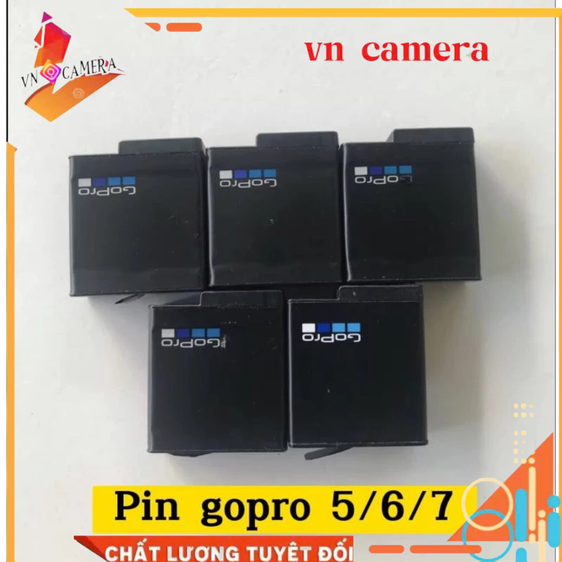 pin gopro 5/6/7/8/9/10/11/12 phụ kiện pin máy quay gopro | Shopee Việt Nam