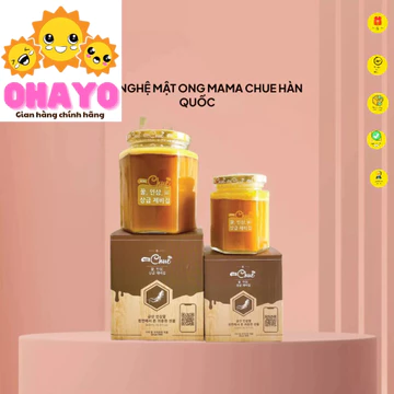Sâm nghệ mật ong mamachue hàn quốc,từ hồng sâm 6 năm tuổi,mật ong thượng hạng, -ohayo