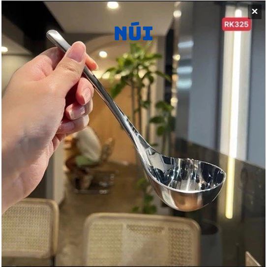 Muôi Muỗng Múc Canh Inox 304 đầu tròn siêu dày dặn và xịn đẹp OYTTON ...