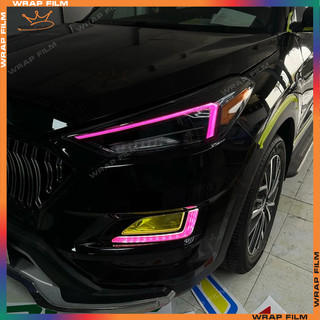 Decal dán đèn Tucson 2019, 2020 ( 1 bộ)