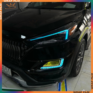 Decal dán đèn Tucson 2019, 2020 ( 1 bộ)