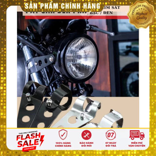 Tai bắt đèn pha xe máy classic cafe racer tracker pg1