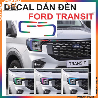 Decal dán đèn Ford Transit 2024 đến 2026 - Decal in 3 lớp cao cấp không phai màu không thấm nước không để lại keo