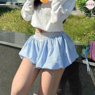Quần Shorts Nữ Đùi Ngắn Kẻ Sọc Bí Ngô Pumpkin Chất Vải Kate WSH001