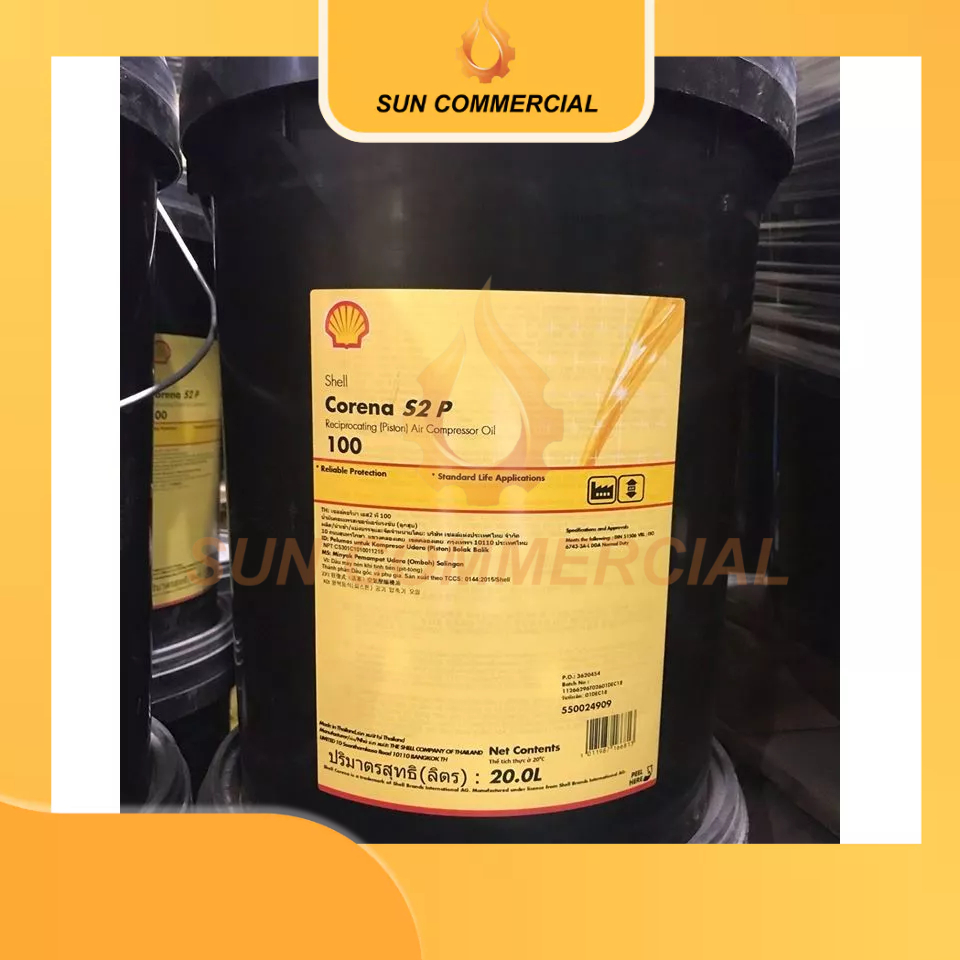 DẦU NHỜN - SHELL CORENA S2 P100 - 20L | Shopee Việt Nam