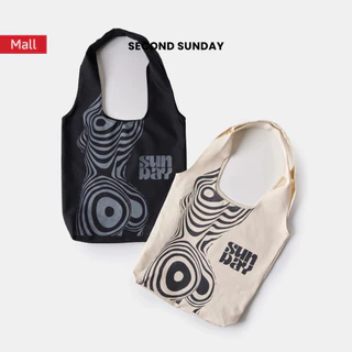 Túi Tote Túi xách vải Canvas Sunday Unisex Second Sunday SA07
