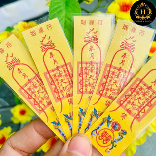 Phù phu thê hòa hợp mới - Hạnh Phúc Bình An Y.êu Thương - có ép plastic - Hỗ trợ sỉ ib