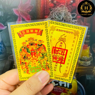 [Mua 1 Được 2] Ngũ Lộ Thần Tài siêu bền, mỏng - Ấn Đền Trần, Mẹ Quan Âm Độ Trợ Vận, May Mắn, Khai Cung Tài Lộc