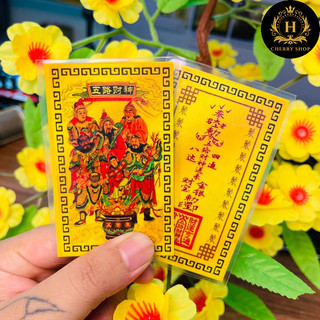 🌟Kim bài Ngũ Phương Thần Tài -🌟 Khai vận – Mở cung tài lộc – Thu hút may mắn, hanh thông sự nghiệp