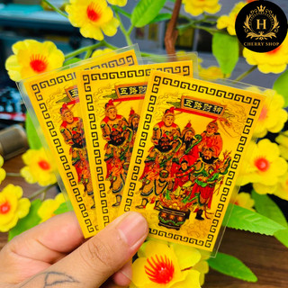 🌟Kim bài Ngũ Phương Thần Tài -🌟 Khai vận – Mở cung tài lộc – Thu hút may mắn, hanh thông sự nghiệp