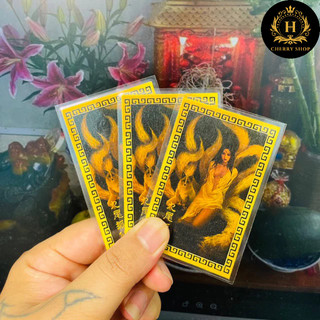 Kim Bài Hồ Ly Đen - Vật Phẩm Phong Thủy May Mắn, Cải Thiện Vận Đà0 Hoa & Tình Cảm