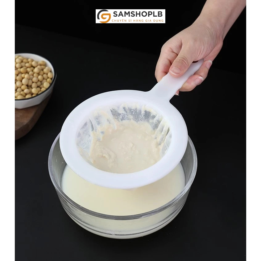 Dụng Cụ Lọc Thực Phẩm Đa Năng - Rây Nhựa Lưới Lọc Trà, Sữa Đậu Nành ...