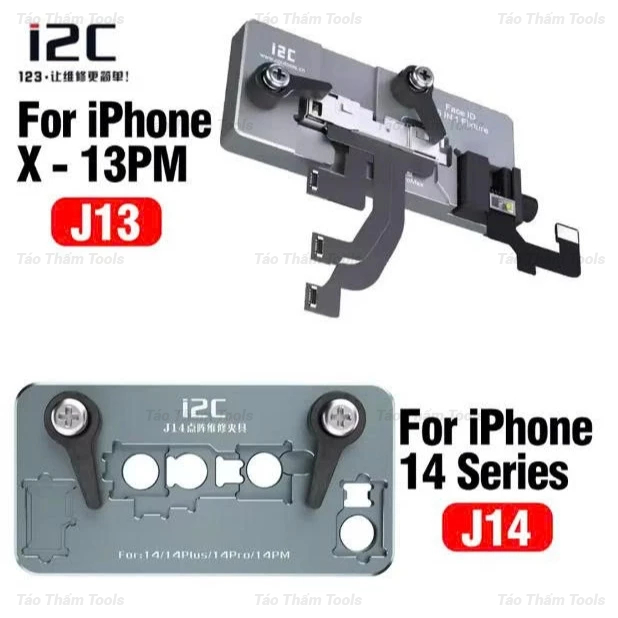 Đế kẹp sửa FaceID I2C series 14, X-13PRM | Táo Thẩm Tools | Shopee Việt Nam