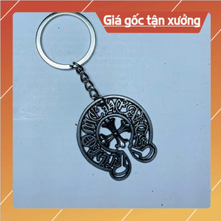 Móc khoá logo chrome heart mạ 925 giá rẻ.