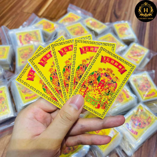Combo 10 Ngũ Lộ Thần Tài Giá Sỉ (Có ép plastic) – Vật Phẩm Gọi Lộc Cho Người Bán Hàng
