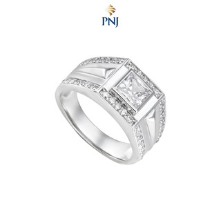 Nhẫn nam Bạc đính đá MANCODE by PNJ XMXMK000167