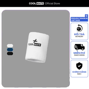 Băng tay thể thao Wristband mềm mại, thấm hút mồ hôi Coolmate