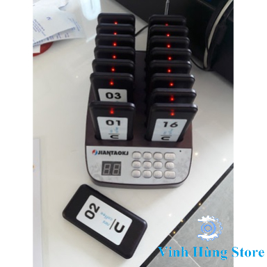 Bộ Thẻ Rung tự phục vụ, order gọi món 16 thẻ _ bảo hành 1 năm | Shopee ...
