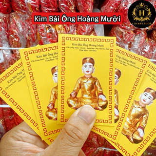Combo 3 Lá Linh Phù Ông Hoàng Mười – Hộ Thân Chiêu Tài Giá Rẻ