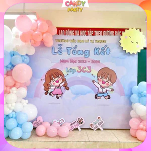 Set Bóng Bay Trang Trí Khai Giảng Năm Học Mới, Combo Tổng Kết Lớp Học, Decor Quốc Tế Thiếu Nhi, Khai Trương Nhiều Màu