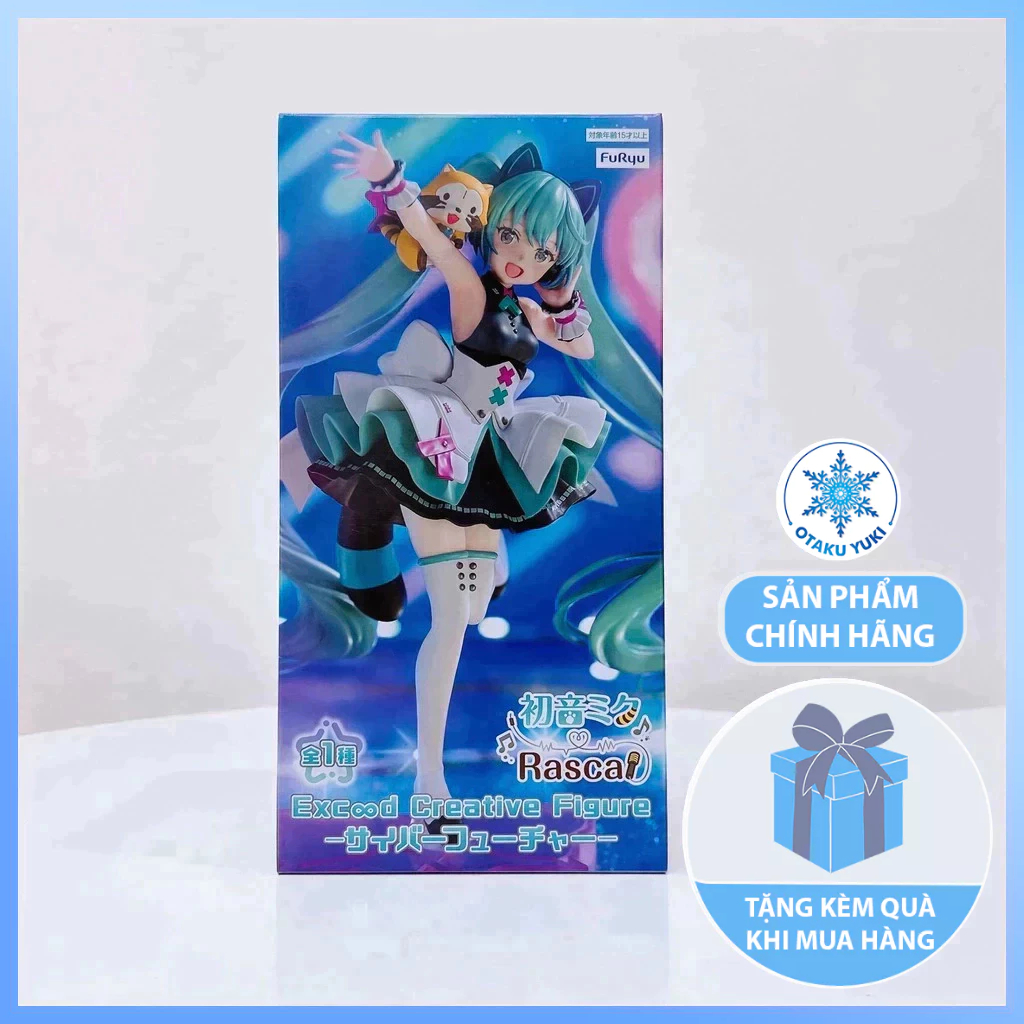 Mô Hình Hatsune Miku Rascal - Exceed Creative Figure (FuRyu) | Shopee ...