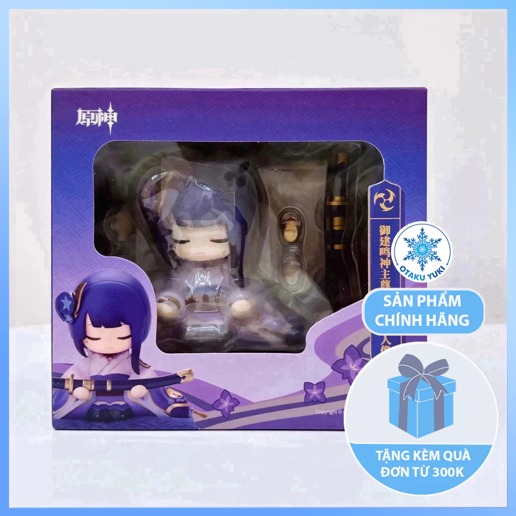 [Chính Hãng] Mô Hình Raiden Shogun Chibi - Genshin Impact Hoàng Cung Vĩ ...