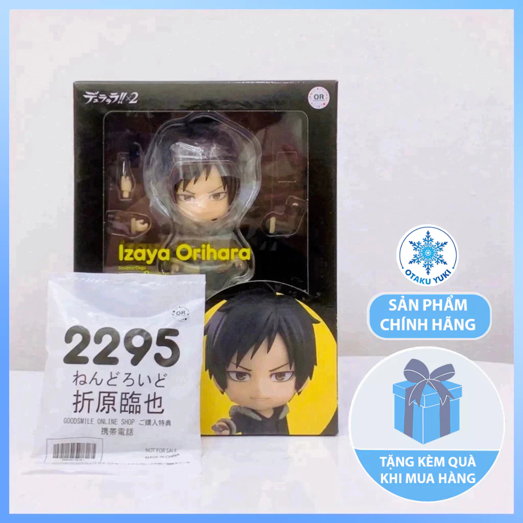 Figurine Nendoroid Izaya Orihara Durarara!! X2 - Neuf Sous Boîte - Marque Orange Rouge - Produit Du Japon