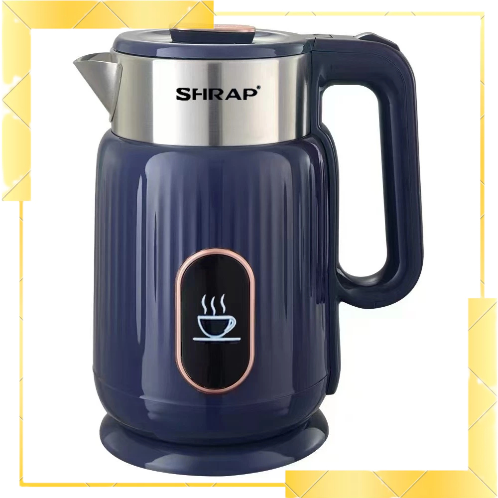 [Top Value]Ấm Siêu Tốc Mẫu Mới SHRAP SH-86 Dung Tích 3.2L Có 2 Lớp Cách Nhiệt, Công Suất 1500W Tự Động Ngắt Khi Sôi