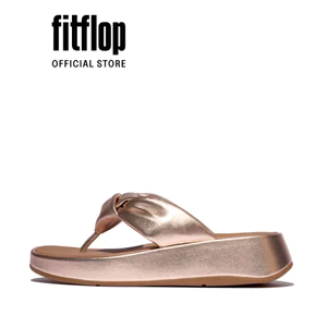 Xăng Đan Xỏ Ngón Nữ F-MODE KNOT SOFT-LEATHER FLATFORM TOE-POST IY1-C90