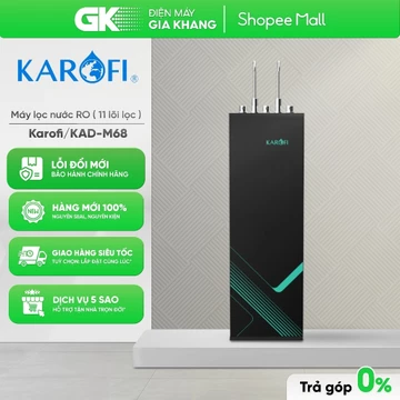 KAD-M68 Máy Lọc Nước Nóng Lạnh Karofi KAD-M68 (11 Lõi Lọc) [Toàn Quốc]{GIÁ MÁY}