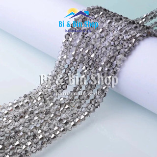 [1] Chục 10 Dây Pha Lê Nón 3mm-4mm Màu Ánh Cừ Đính Kết Trang Phục, Làm Trang Sức Handmade