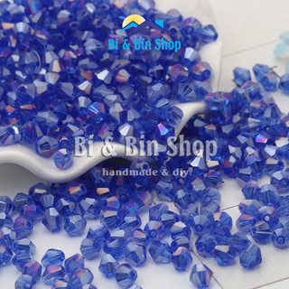 [1] 100 Viên Pha Lê Nón 3mm-4mm Màu Ánh Cừ Đính Kết Trang Phục, Làm Trang Sức Handmade