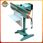 PSF-450x8mm, 2 hàm gia nhiệt Máy hàn miệng túi đạp chân Ruixiang có giá đỡ — ảnh 1