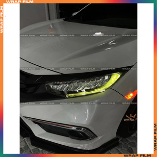 Decal dán đèn Honda Civic đời 2018-2021