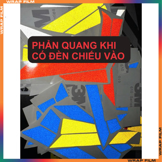 Decal phản quang dán mặt calang Accent 2024-2025