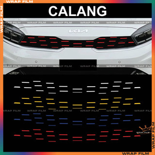 Decal trang trí calang Kia K3 mới (đường nét thanh mảnh)
