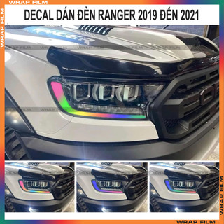 Decal dán đèn demi Ford Ranger, Everest, Raptor, Wildtrak  đời cũ ( bộ 2 bên)