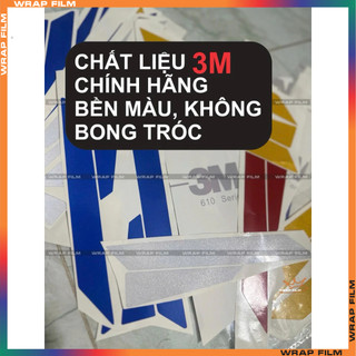Decal phản quang dán mặt calang Accent 2024-2025