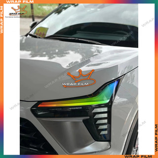 Tem dán đổi màu đèn Mitsubishi Xforce, Decal dán đổi màu đèn không thấm nước không để lại keo ( Giá bao gồm 2 tem)