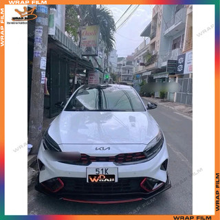 Decal trang trí calang Kia K3 mới (đường nét thanh mảnh)