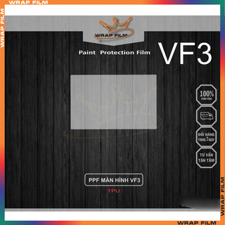 Miếng dán bảo vệ màn hình Vinfast VF3, PPF bảo vệ màn VF3 không để lại keo khi bóc