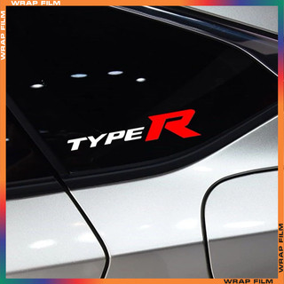 Tem Dán Phản Quang Trang Trí Kính Chắn Gió Xe Hơi Honda StiHonda Type R Civic