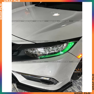 Decal dán đèn Honda Civic đời 2018-2021