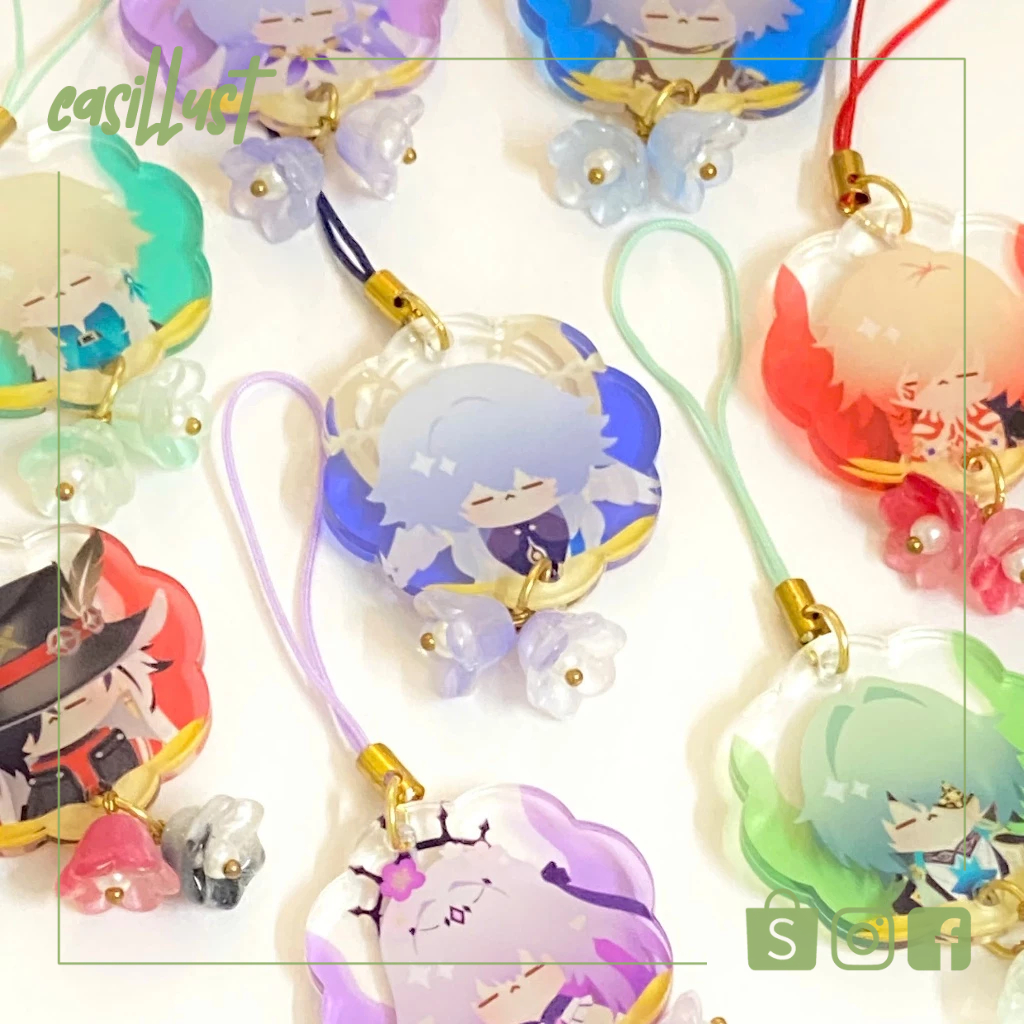 Móc khóa/keychain Honkai Star Rail/HSR (14 mẫu - có update thêm ...
