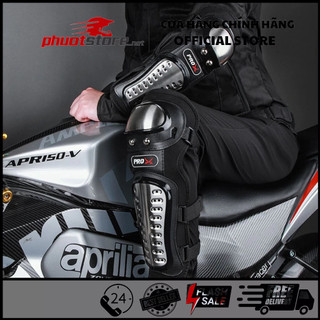Giáp tay chân inox Prox Probiker 4 món