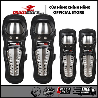 Giáp tay chân inox Prox Probiker 4 món