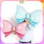 Bóng Hình Nơ Xanh Nơ Hồng Nơ màu pastel Cỡ Đại Trang trí Sinh Nhật Lễ Hội Party BB6