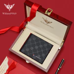 Ví Nam Cao Cấp Hàng Hiệu WilliamPOLO, Bóp Nam WV3911 Hộp Gỗ Làm Quà Tặng, Quà Biếu Mẫu Mới 2025 — ảnh 2