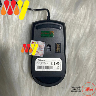 Chuột dây Fuhlen L102 - Bảo hành 2 năm - kết nối USB - Hàng nhập khẩu