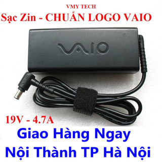 Sạc Laptop tương thích với Sony Vaio 19.5V - 4.7A  TẶNG KÈM DÂY NGUỒN (NEW 100%)